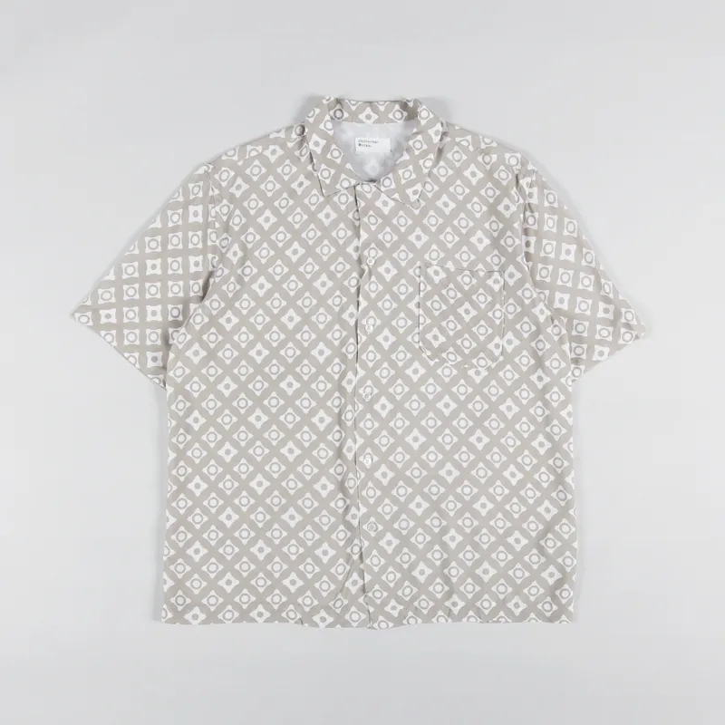 Universal Works Road Shirt Saturday Viscose Sand