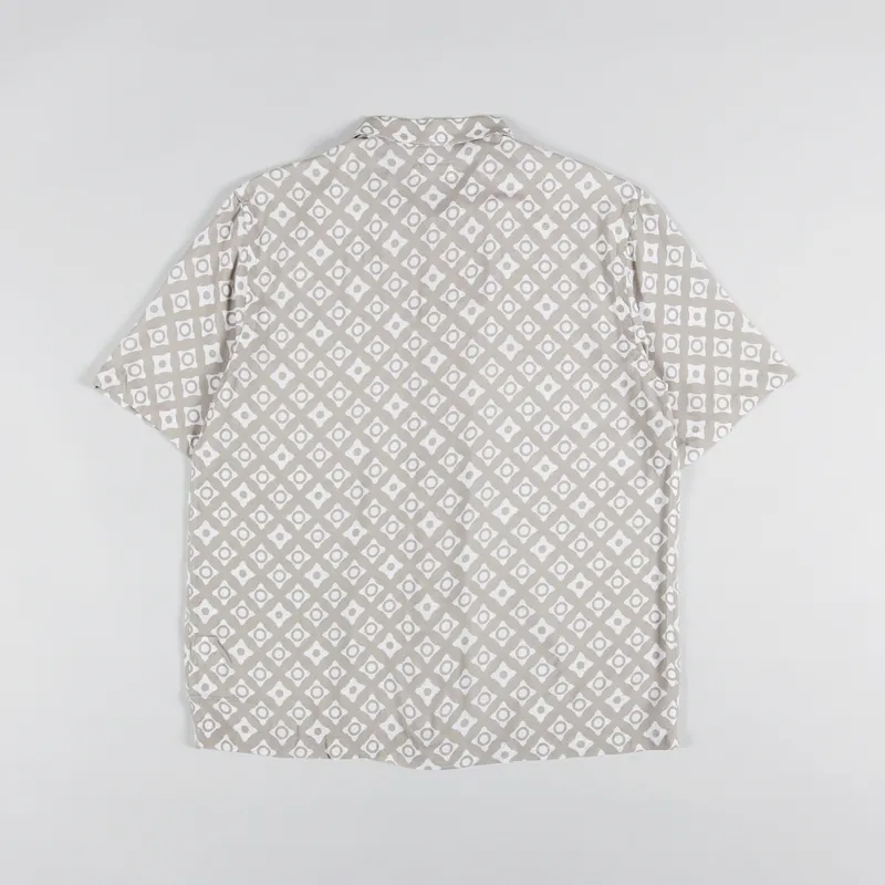 Universal Works Road Shirt Saturday Viscose Sand-1