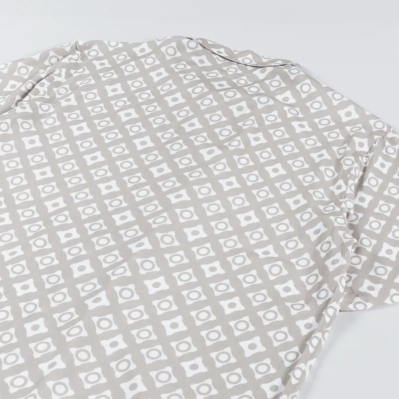 Universal Works Road Shirt Saturday Viscose Sand-3