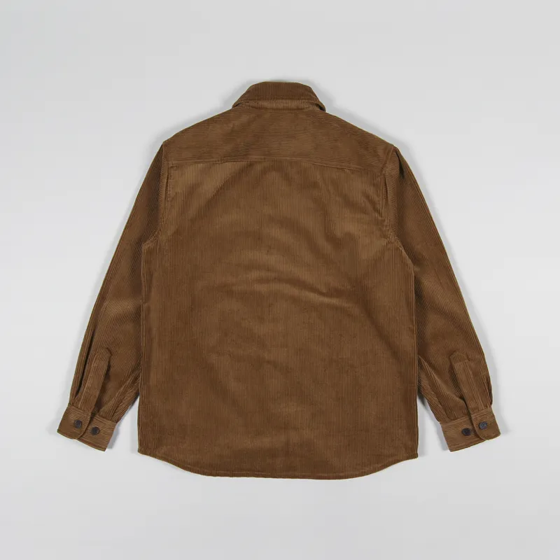 Nudie Jeans Robban Cord Overshirt Amber-1
