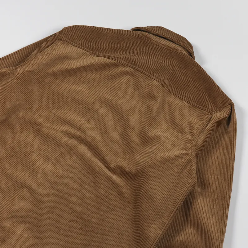 Nudie Jeans Robban Cord Overshirt Amber-3