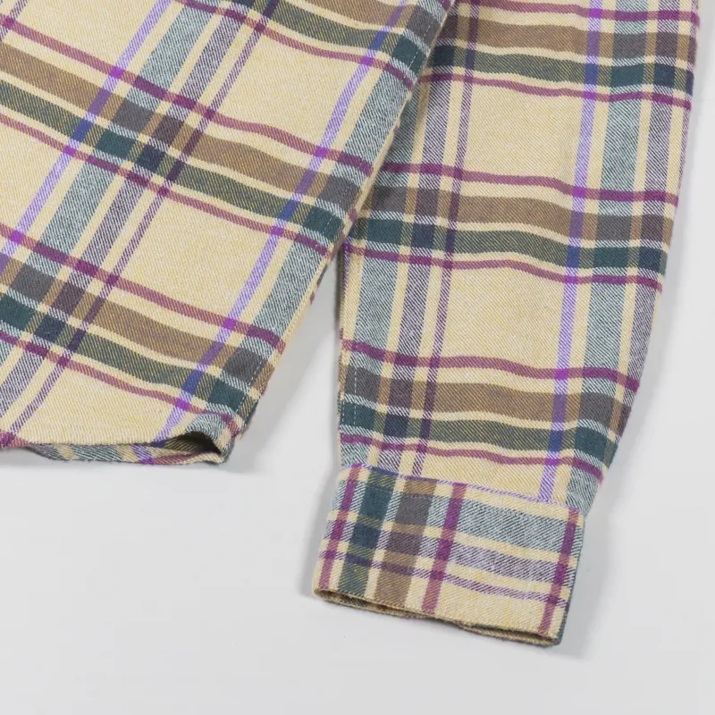 Portuguese Flannel Robbler Shirt Tan-6