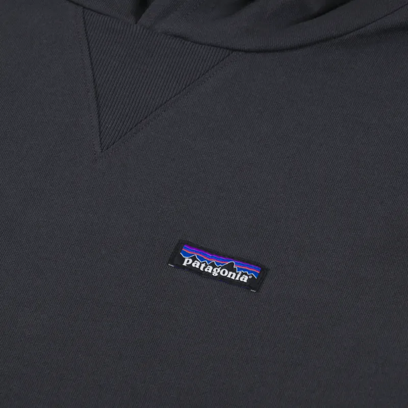 Patagonia Regenerative Organic Certified Cotton Hoodie Ink Black-4