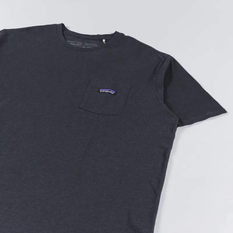 Patagonia Daily Pocket T Shirt Ink Black-2