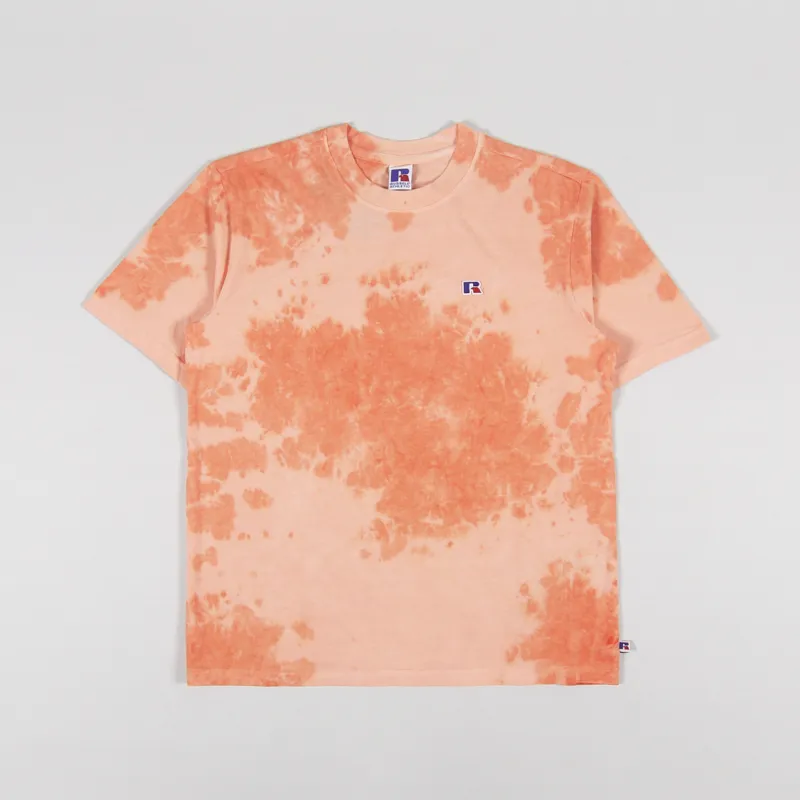 Russell Athletic Rock T Shirt Orange