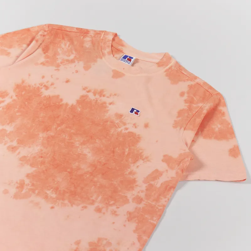 Russell Athletic Rock T Shirt Orange-1