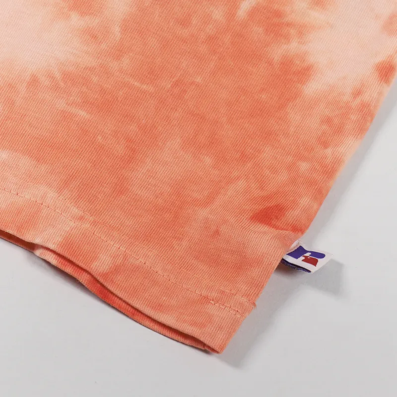 Russell Athletic Rock T Shirt Orange-3