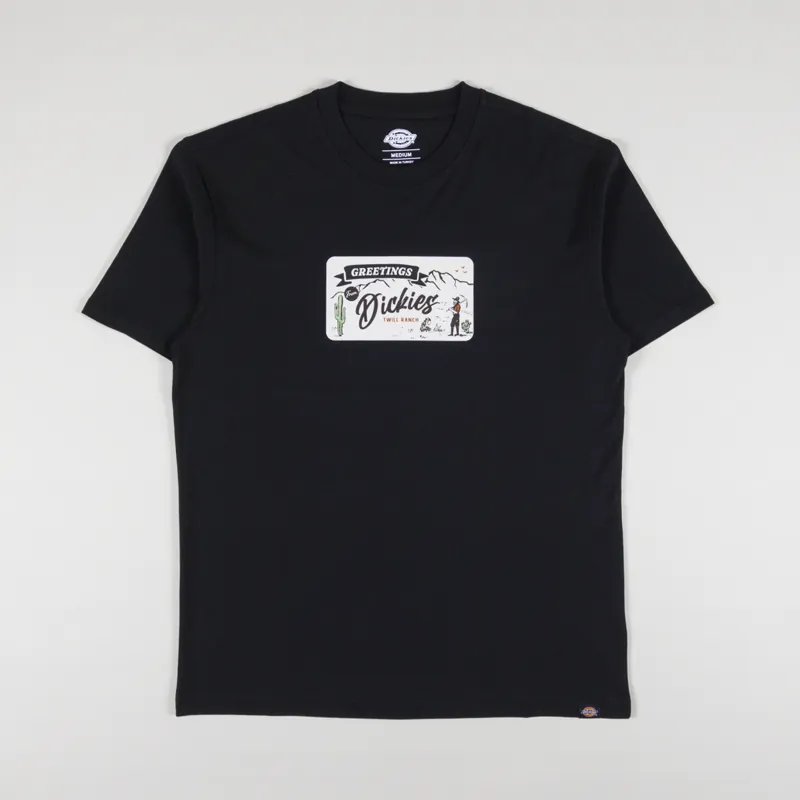 Dickies Rossville T Shirt Black