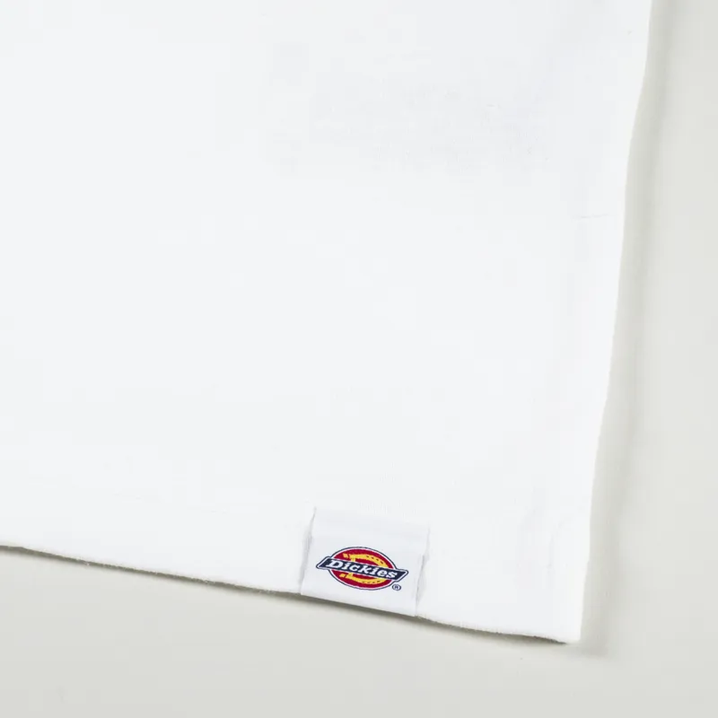 Dickies Rossville T Shirt White-3