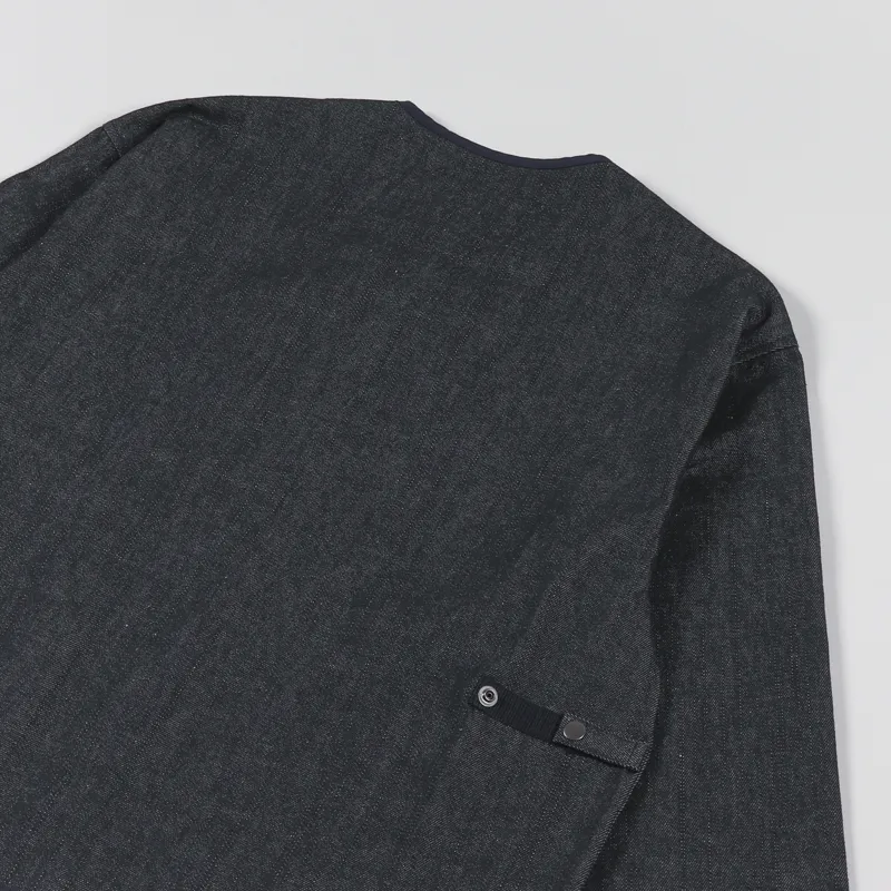 FrizmWORKS Round Zip Up Cardigan Indigo-5