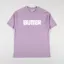 Butter Goods Rounded Logo T Shirt Washed Berry