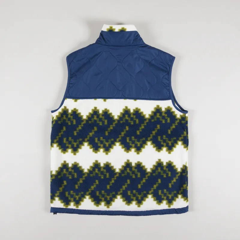 The North Face Royal Arch Vest Shady Blue Mountain Geo Print-2