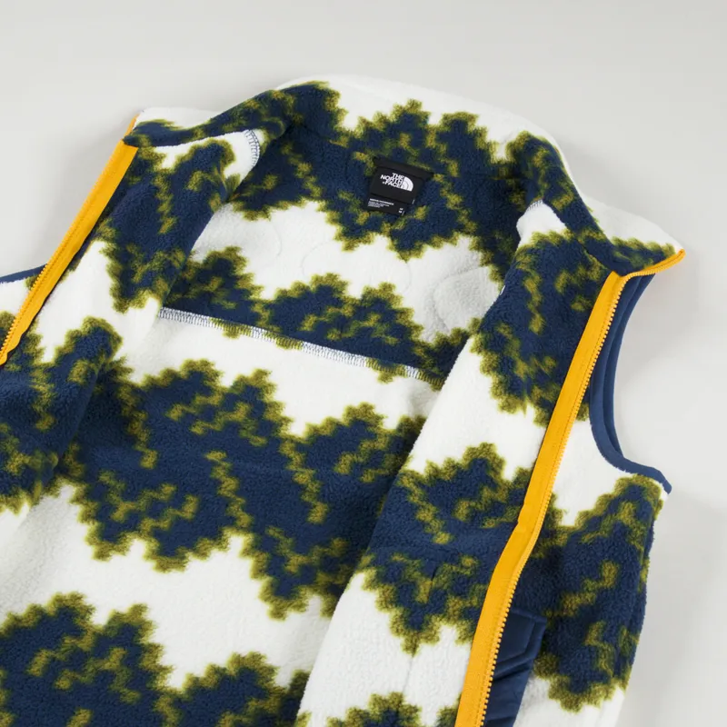 The North Face Royal Arch Vest Shady Blue Mountain Geo Print-4