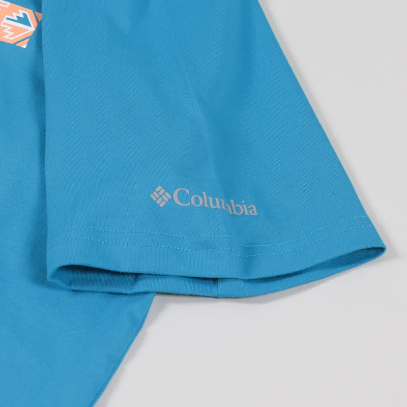 Columbia Rapid Ridge T Shirt Clear Water Icon-2
