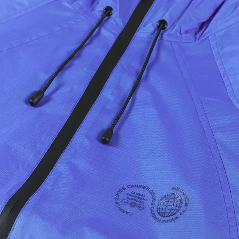 Carrier Goods PMO Ripstop Elements Full Zip Jacket Ultramarine