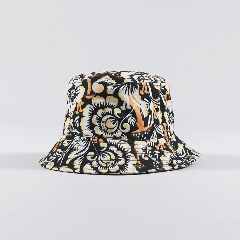 Dickies Roseberg Bucket Hat Black Floral-1