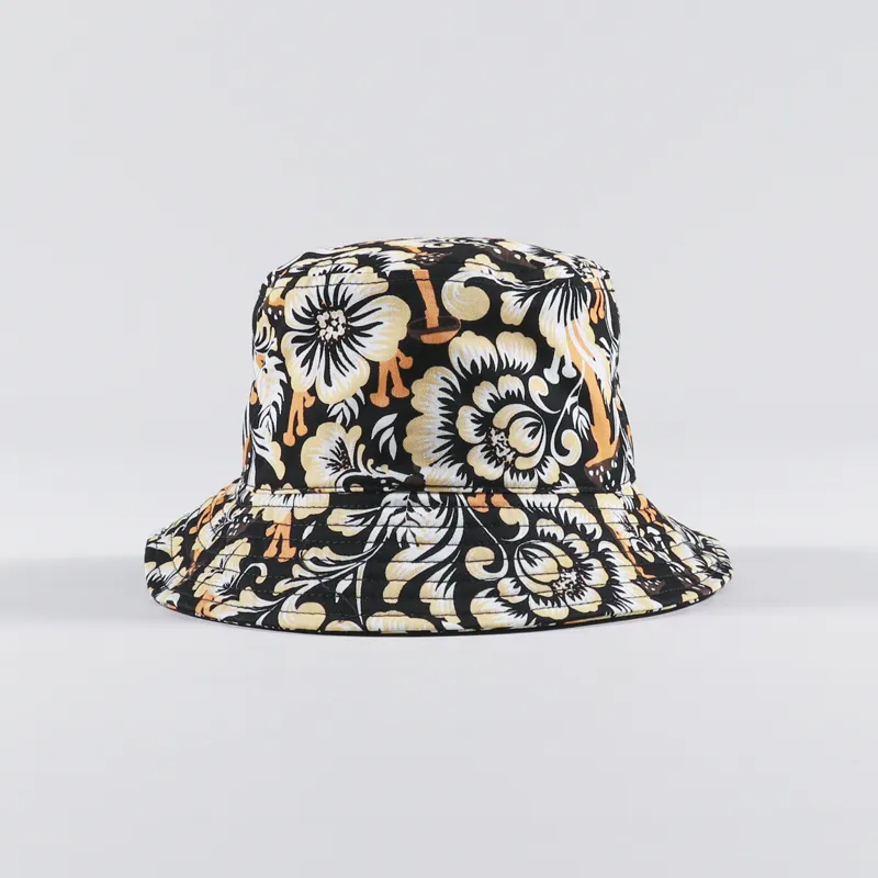 Dickies Roseberg Bucket Hat Black Floral-2