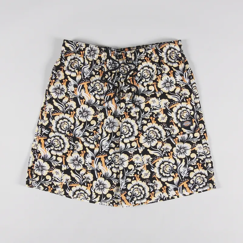 Dickies Roseburg Shorts Black Floral