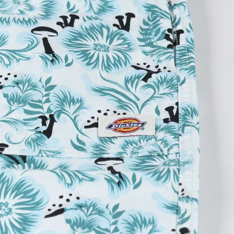 Dickies Roseburg Shorts Cloud Floral-4