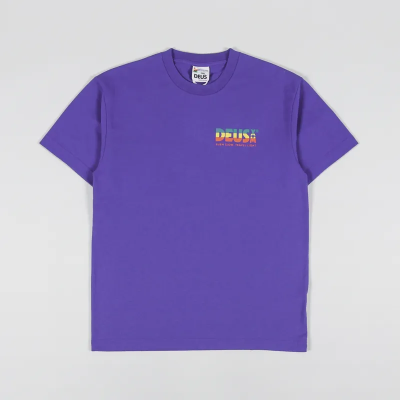 Deus Ex Machina Reservoir T Shirt Spectrum Blue