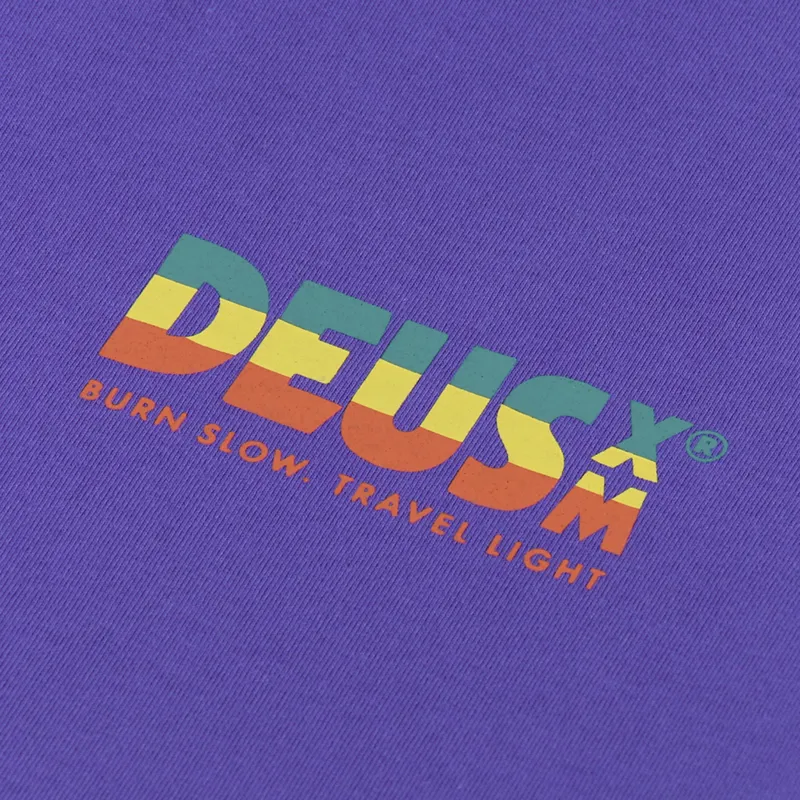 Deus Ex Machina Reservoir T Shirt Spectrum Blue-1