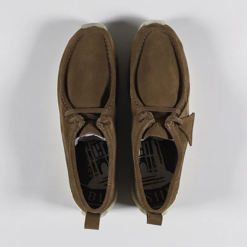 Clarks Originals x Ronnie Fieg Rossendale Shoes Cola Suede-1