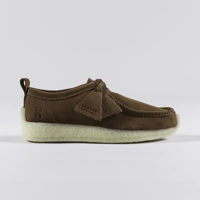 Clarks Originals x Ronnie Fieg Rossendale Shoes Cola Suede-4