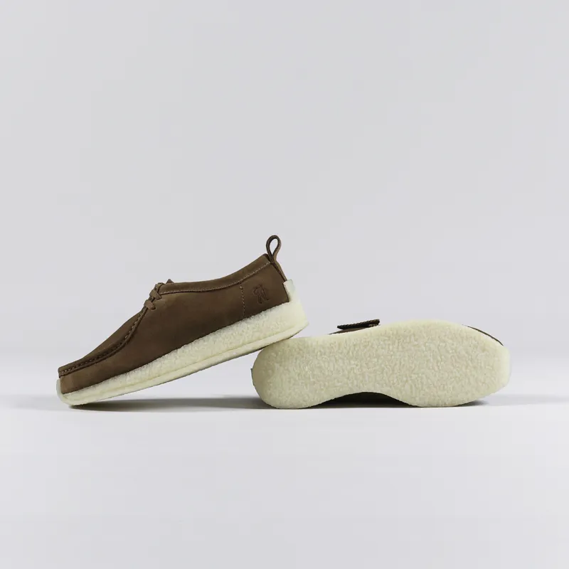 Clarks Originals x Ronnie Fieg Rossendale Shoes Cola Suede-2