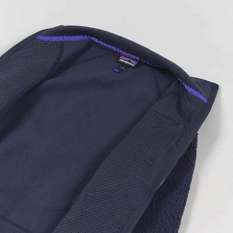 Patagonia Retro Pile Fleece Jacket New Navy-4