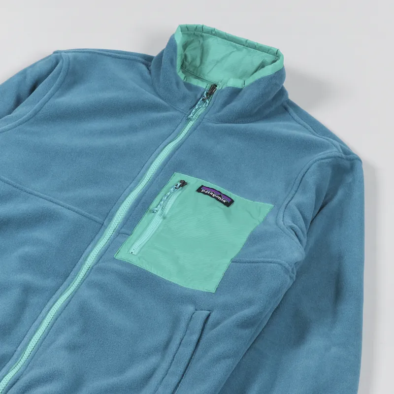 Patagonia Reversible Shelled Microdini Jacket Fresh Teal-7