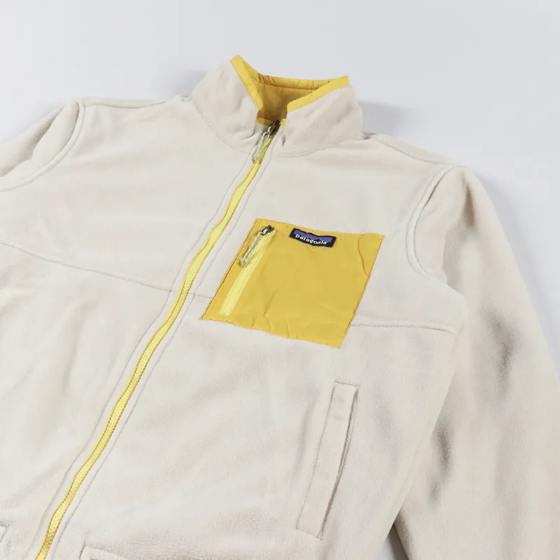 Patagonia Reversible Shelled Microdini Jacket Surfboard Yellow-6