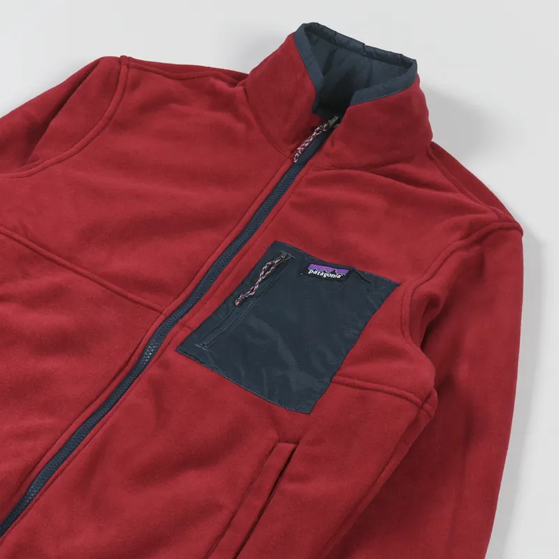 Patagonia Reversible Shelled Microdini Jacket Tidepool Blue-7