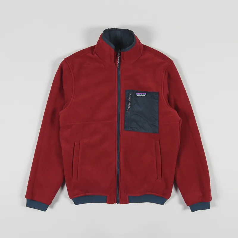 Patagonia Reversible Shelled Microdini Jacket Tidepool Blue