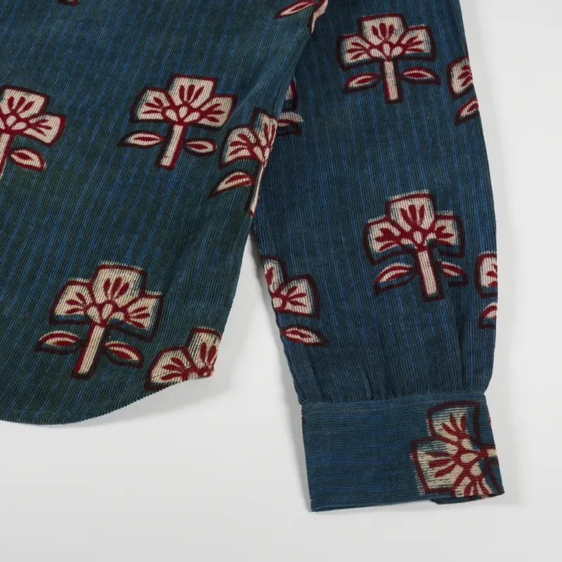 Kardo Ryan Long Sleeve Shirt Indigo-5