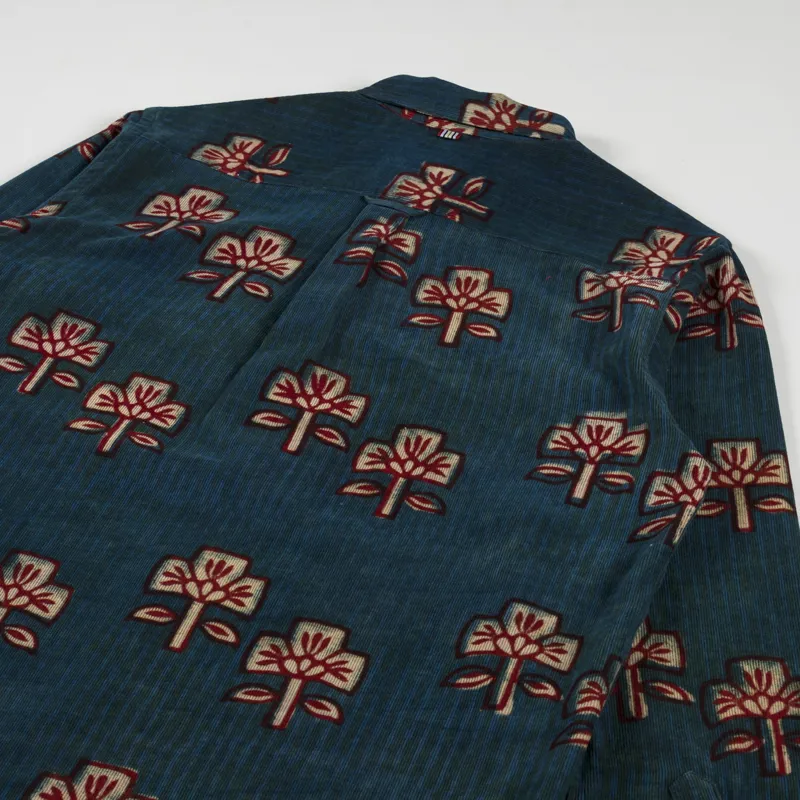 Kardo Ryan Long Sleeve Shirt Indigo-3
