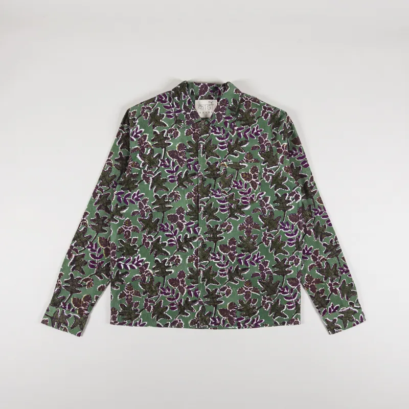 Kardo Ryan Long Sleeve Shirt Green