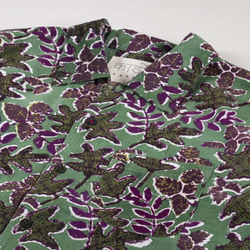 Kardo Ryan Long Sleeve Shirt Green-4