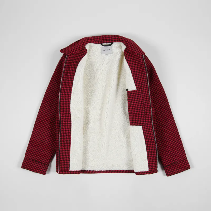 Carhartt WIP Ryder Jacket Cardinal Check-1