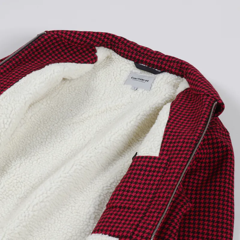 Carhartt WIP Ryder Jacket Cardinal Check-4