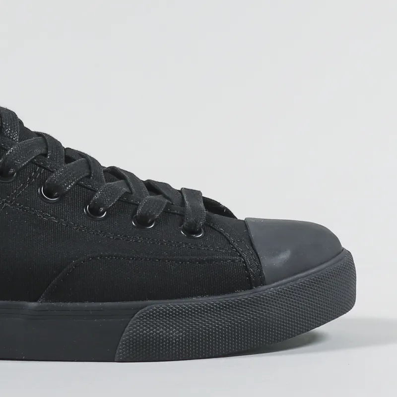 Simple S1 Canvas Shoes Black-6