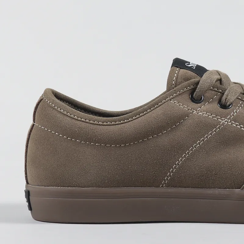 Simple S1 Suede Shoes Brown-5