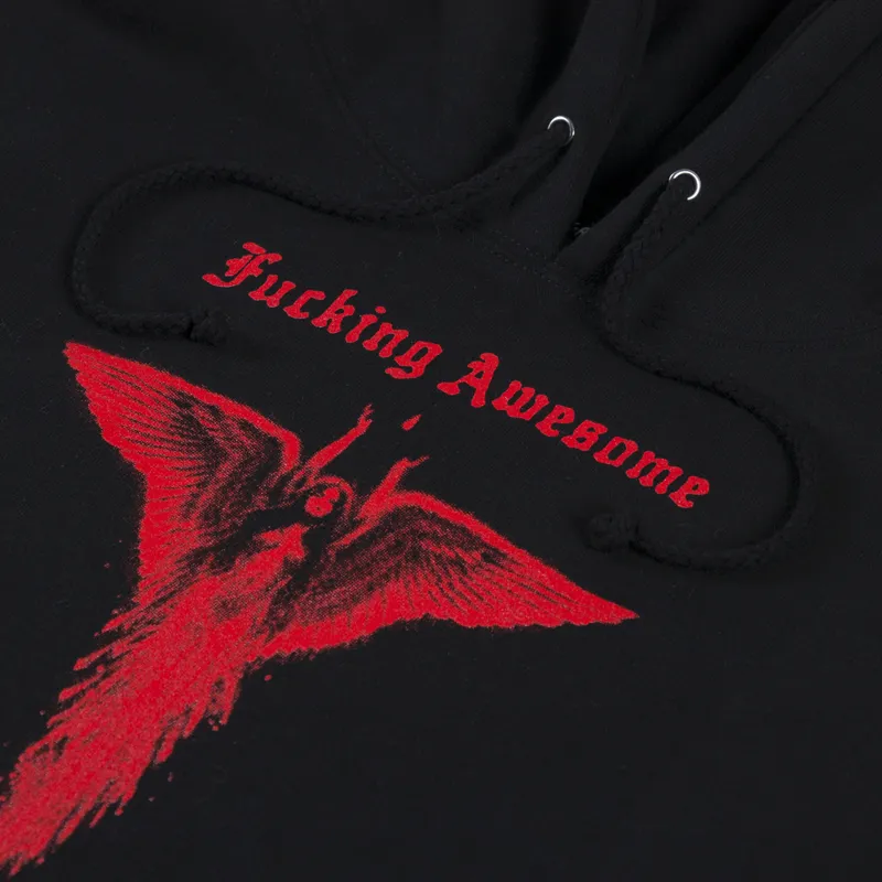 Fucking Awesome Seraphim Hoodie Black-4