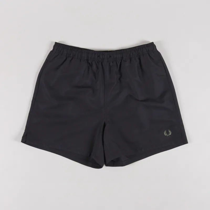 Fred Perry Swim Shorts Black
