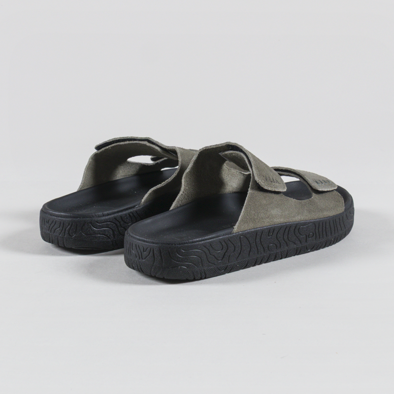 Veja Etna Suede Sandals Khaki Black-1