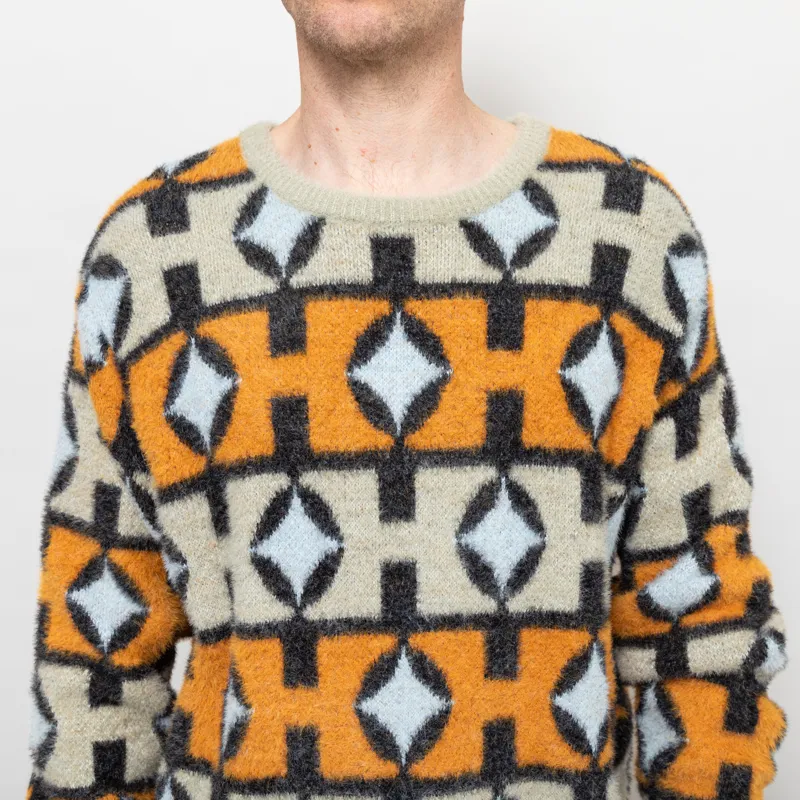 Huf Space Age Crewneck Sunset-5