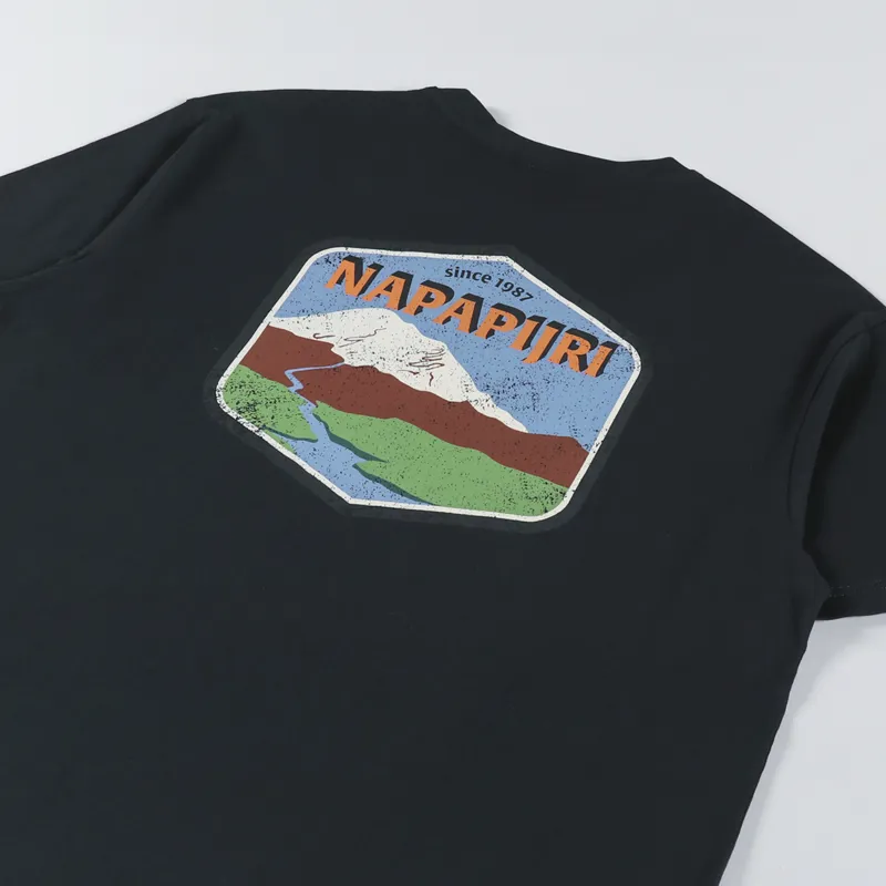 Napapijri Bolivar T Shirt Black-2