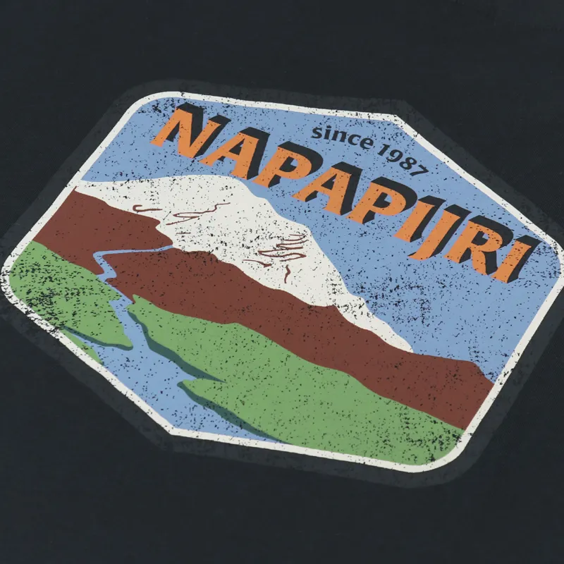 Napapijri Bolivar T Shirt Black-4