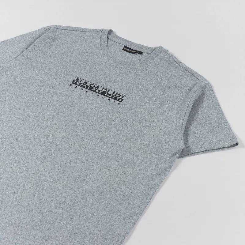 Napapijri Box 3 T Shirt Grey-2