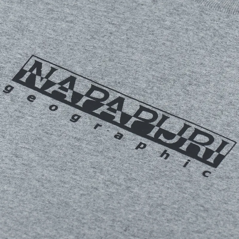Napapijri Box 3 T Shirt Grey-1