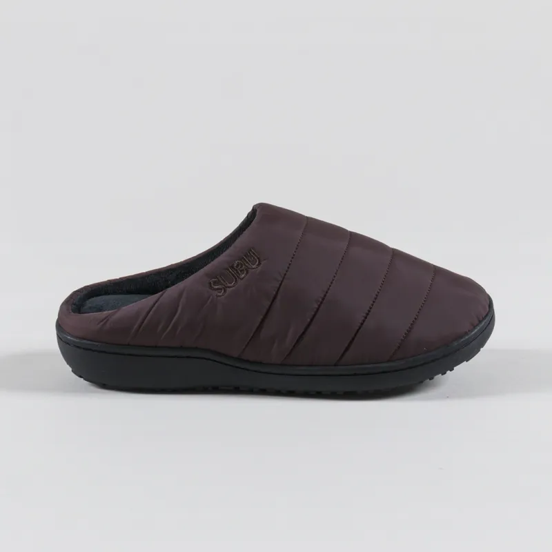 Subu Slippers Dark Brown-2